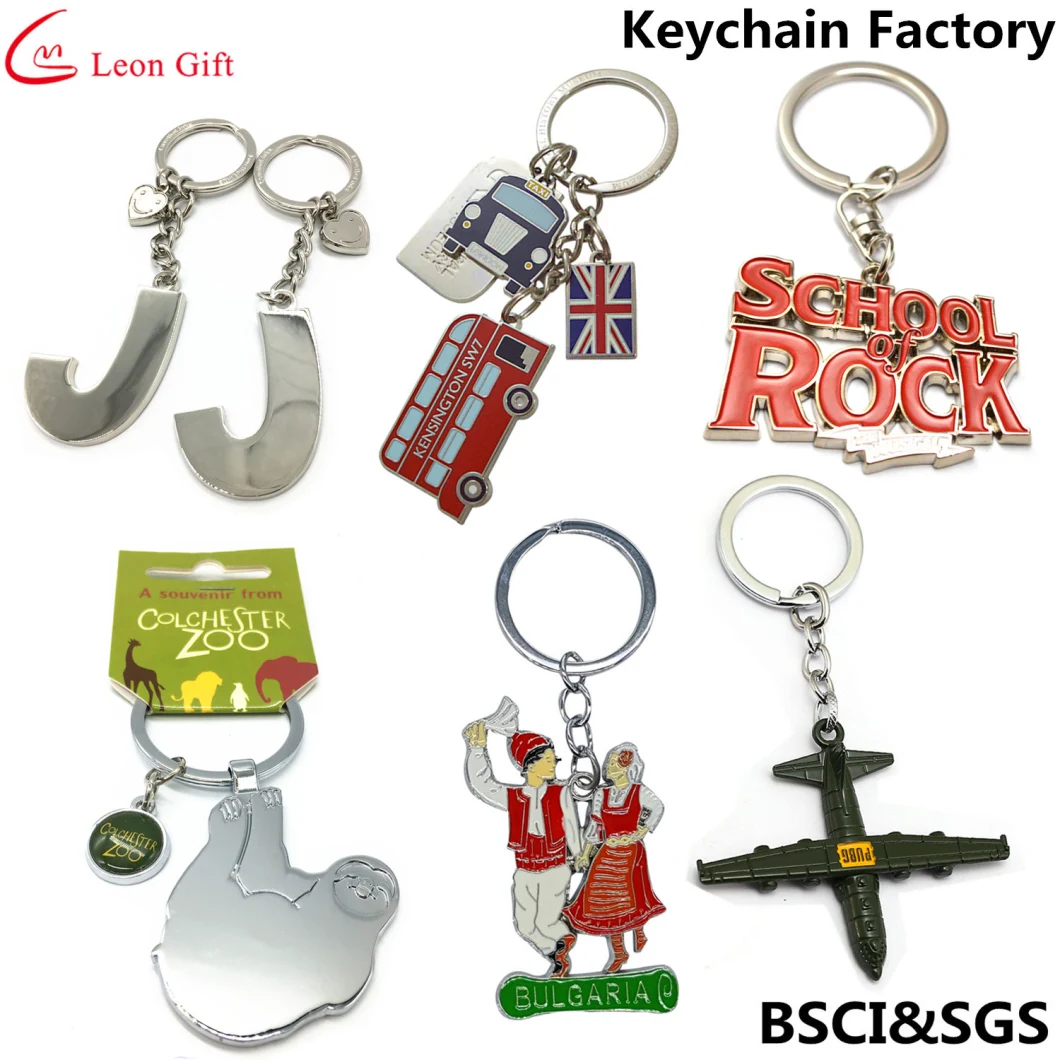Sedex BSCI Disney Certified Factory Custom Logo Key Chain Accessories Cartoon Animation PVC Souvenir Metal Keychain