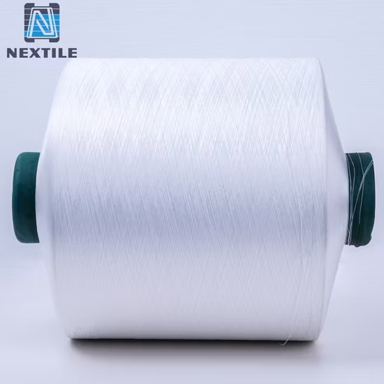  Fil DTY à effet chiné en mélange cationique de polyester;  polyester cationique DTY/POY ;  Fils de polyester à colorant cationique CD+SD 75D/72f 100d/144f 150d/144f pour le tricot